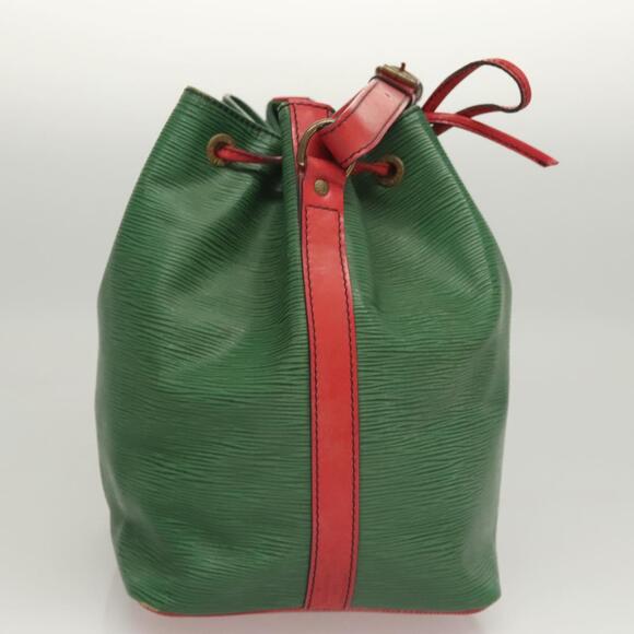 LOUIS VUITTON Epi Petit Noe Shoulder Bag Bicolor Green Red M44147 - Picture 5 of 13